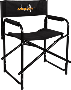 Muddy Directors Chair Folding Black - 300 lb Capacity