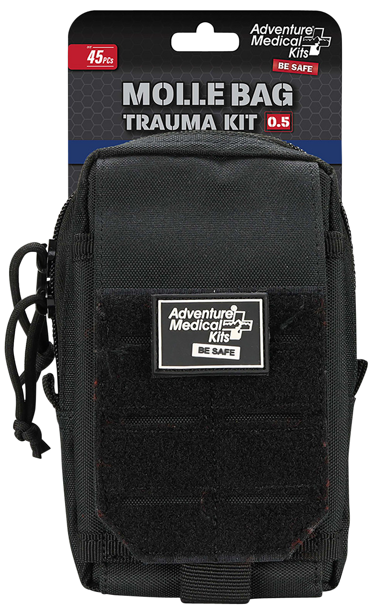 Adventure Medical Kits MOLLE Bag Trauma Kit 0.5 Stop Bleeding Black