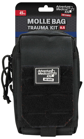 Adventure Medical Kits MOLLE Bag Trauma Kit 0.5 Stop Bleeding Black