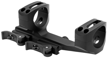 Warne QDXSKEL30TW QD XSKEL Skeletonized Scope Mount/Ring Combo 30mm Ultra High - Black Anodized