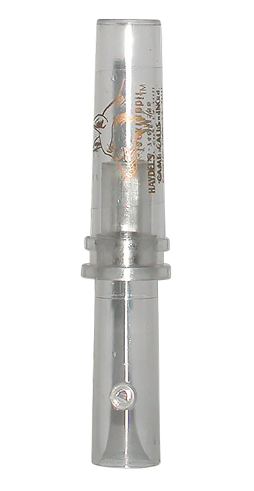 Haydels GHJ Government Hunter Baby Rabbit Predator Call Double Reed Clear Acrylic