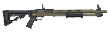 Mossberg 590R 12 Gauge 18.50" 6+1 Pump Tactical Shotgun - OD Green Cerakote