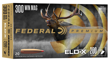 Federal Premium ELD-X 300 Win Mag 200gr Polymer Tip 20Rd - Box or Case