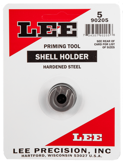 Lee 90205 Shell Holder AP Only #5 - 223 WSSM / 257 Wthby / 6.5 Rem Mag / 338 Win Mag