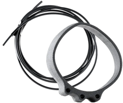 MDT Sporting Goods Send It Gen2 Ocular Mount Kit - Black Rubber - 30" Fiber Optic
