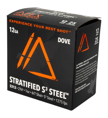 Apex Ammunition Element Dove 12 Gauge 2.75" 1 oz #6/#7 Shot - Box or Case