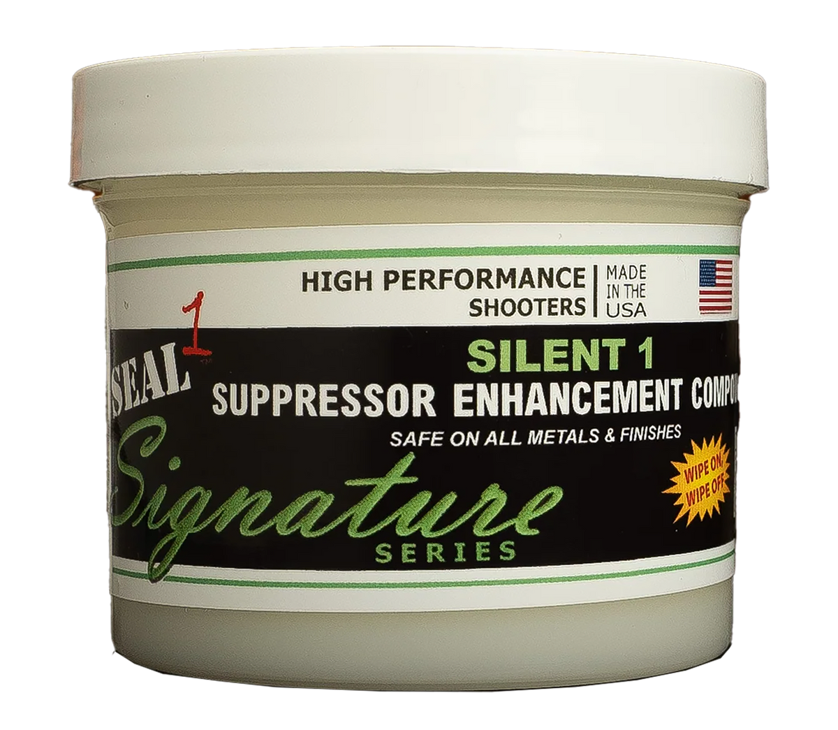 Seal 1 SP-1 Silent 1 Signature CLP Plus Paste 4 oz Jar - Suppressor Enhancement