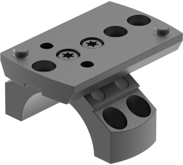 Leupold DeltaPoint Pro 1\" Ring Top Mount Kit Matte Black Aluminum - Picatinny/Weaver