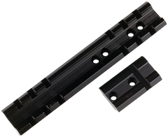 Weaver Mounts 48096 Top Mount Base 96 1-Piece Aluminum Black - Winchester 70/670/770 Long Action