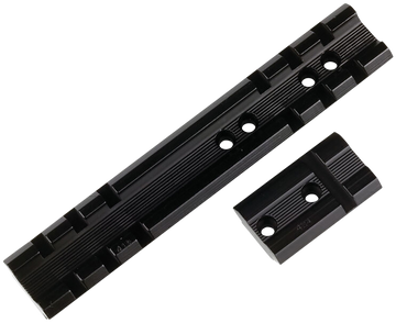 Weaver Mounts 48096 Top Mount Base 96 1-Piece Aluminum Black - Winchester 70/670/770 Long Action