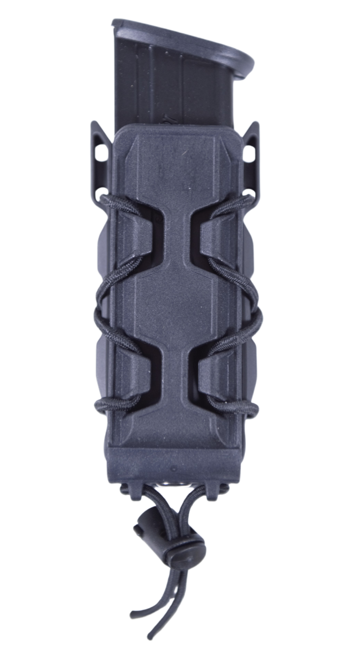 High Speed Gear TACO V2 Polymer Single Pistol Mag Pouch Black Belt Clip/MOLLE U-Mount