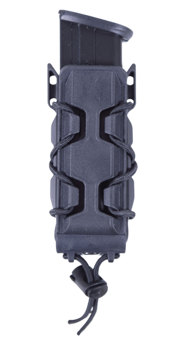 High Speed Gear TACO V2 Polymer Single Pistol Mag Pouch Black Belt Clip/MOLLE U-Mount