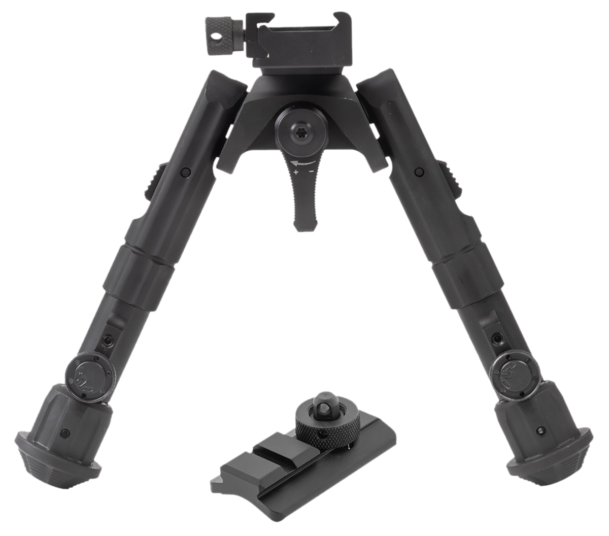 Leapers UTG Recon 360 TL Bipod 5.60-7.20" Matte Black Anodized Aluminum