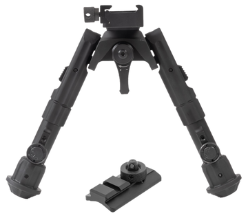 Leapers UTG Recon 360 TL Bipod 5.60-7.20" Matte Black Anodized Aluminum