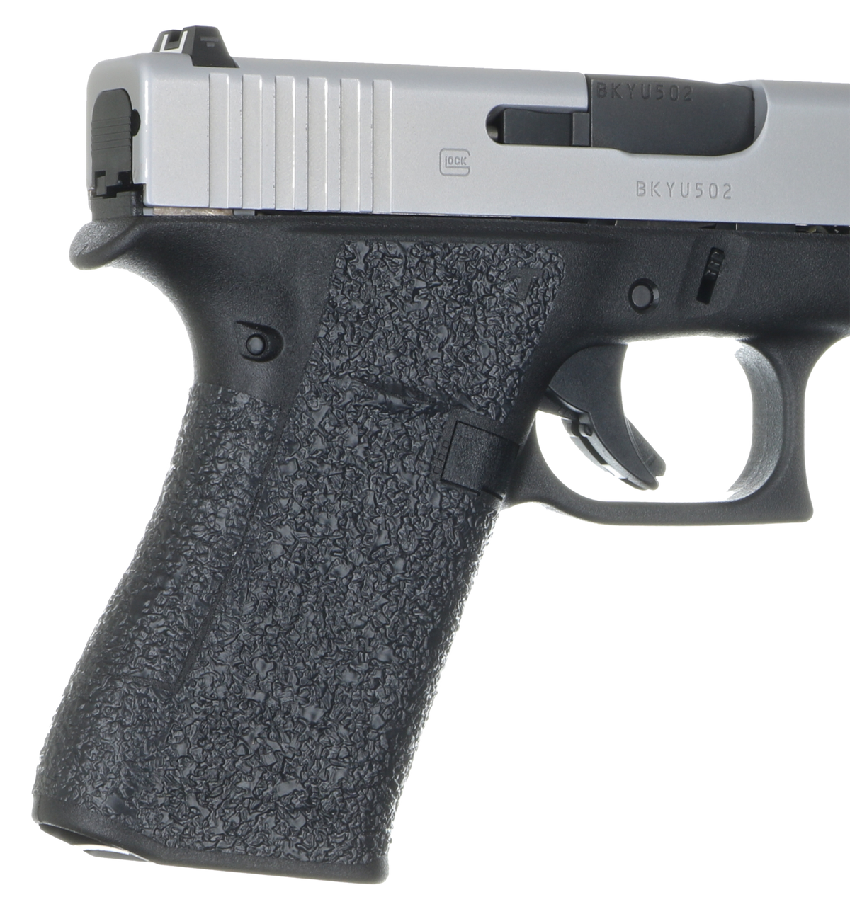 Talon Grips 385R Adhesive Grip Textured Black Rubber for Glock 43X/48