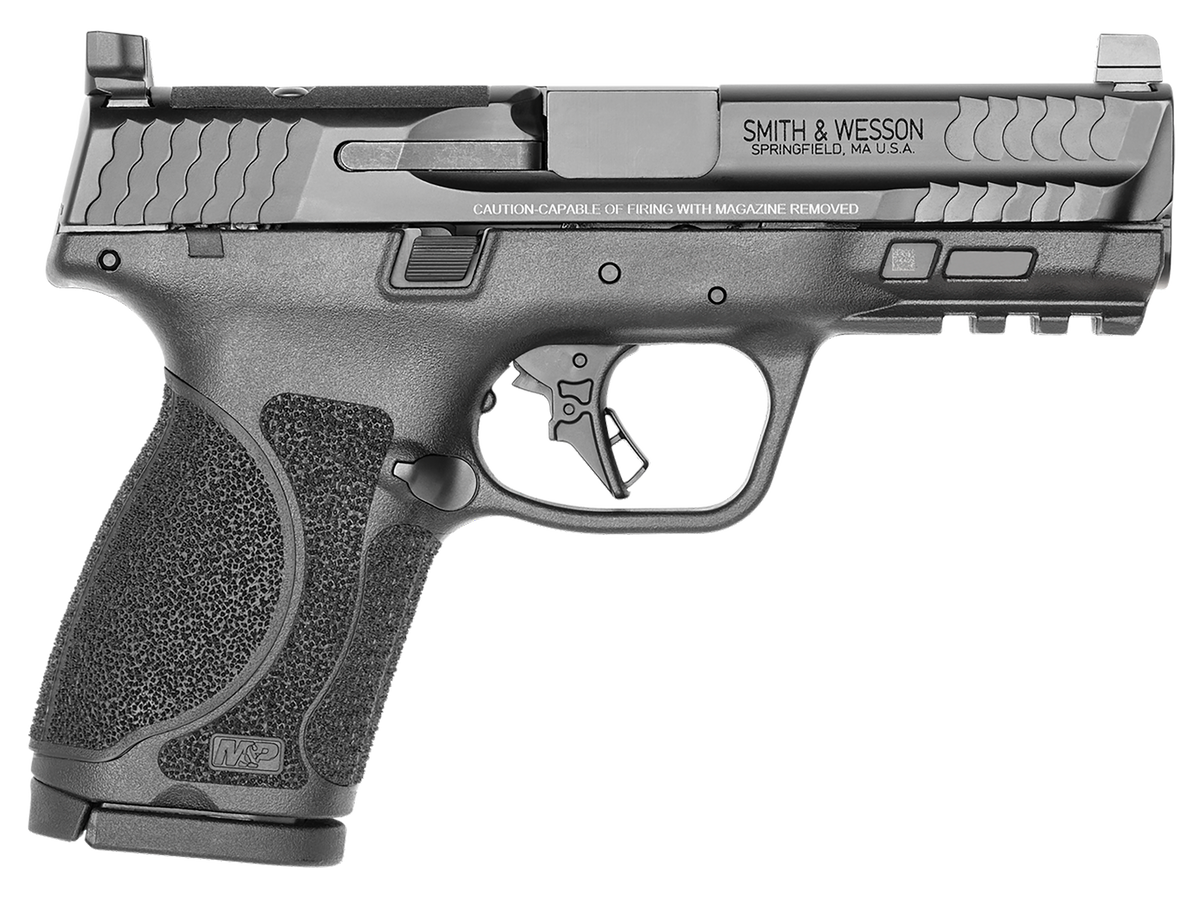 Smith & Wesson M&P M2.0 Compact 9mm 4" 15+1 Optics-Ready Semi-Auto Pistol