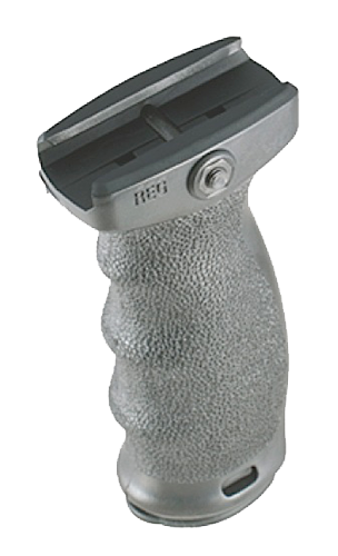 Mission First Tactical REG React Vertical Grip Ergonomic Black Polymer for AR-Platform