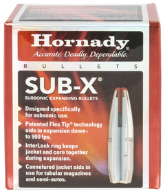 Hornady Sub-X 308 Cal 175 gr Subsonic-eXpanding Bullets - 100 Count