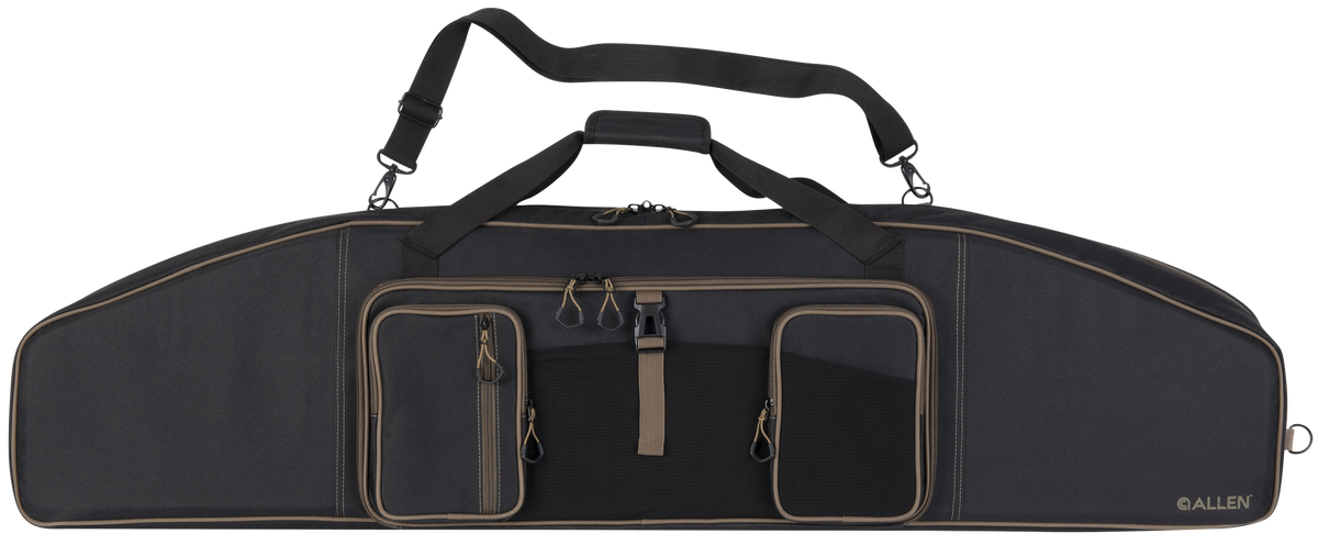 Allen Tower Double 50" Rifle Case Black/Gold Endura - Holds 2 Rifles