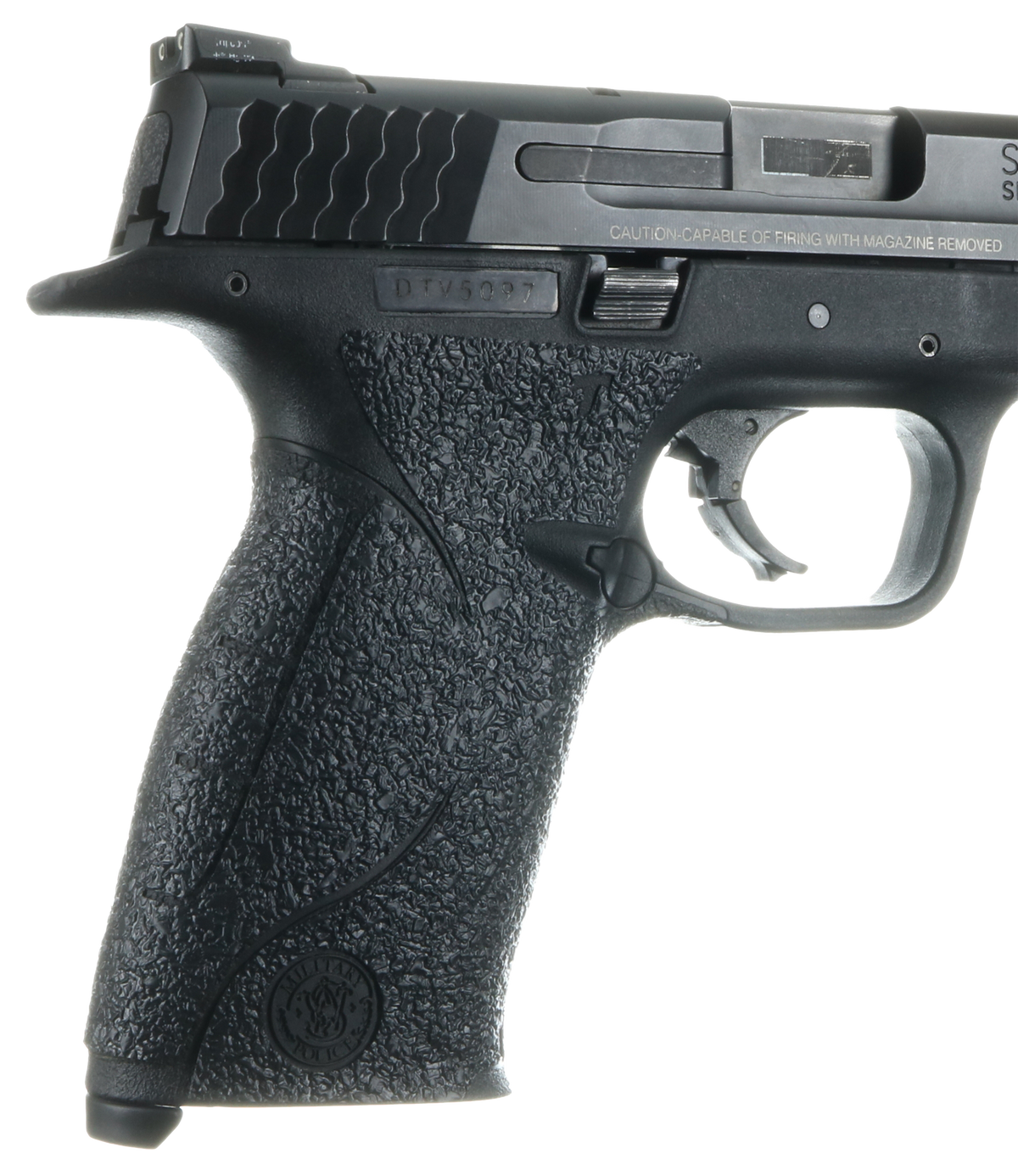 Talon Grips 703R Adhesive Grip Textured Black Rubber S&W M&P Full Size 22/9/357/40 Small Backstrap