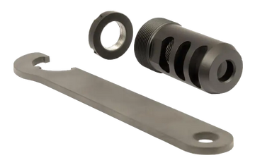 Cadex MX2 Tactical Self-Timing Muzzle Brake 5/8x24 .338 Black