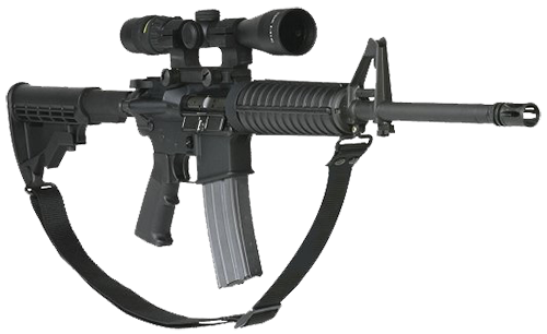 Max Ops SPT4 Duty Tactical Sling 1.25" x 11" Adjustable Two-Point Black Webbing