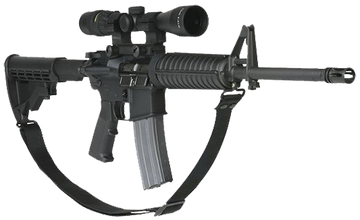 Max Ops SPT4 Duty Tactical Sling 1.25" x 11" Adjustable Two-Point Black Webbing