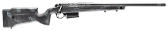 Bergara Rifles B-14 Crest 7mm PRC 22" 5+1 Bolt-Action Rifle - Sniper Gray Cerakote Carbon Fiber Stock
