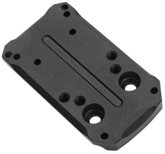 Strike Industries LITESLIDE G43 MRDS Adapter Plate Black 1.85" 6061-T6 Aluminum - Glock 43/43X/48 Gen 3-5