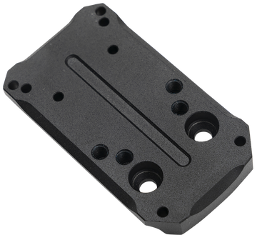 Strike Industries LITESLIDE G43 MRDS Adapter Plate Black 1.85" 6061-T6 Aluminum - Glock 43/43X/48 Gen 3-5