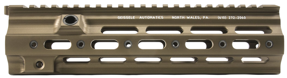 Geissele Automatics Super Modular Rail HK 10.5" M-LOK Handguard - Desert Dirt Color