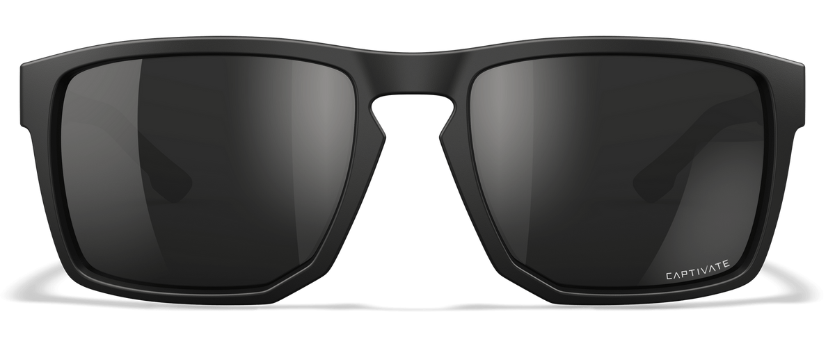Wiley X Founder CAPTIVATE Black Mirror Lens Matte Black Frame