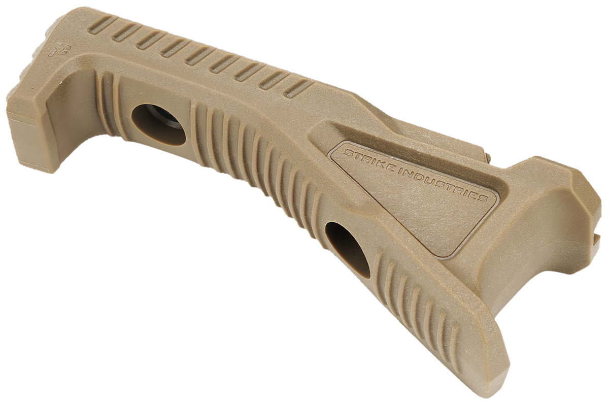 Strike Industries LINK Cobra Fore Grip M-LOK/KeyMod Flat Dark Earth Polymer
