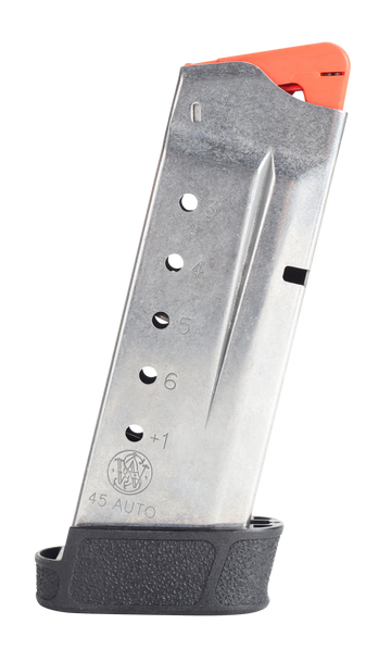 Smith & Wesson M&P Shield 45 ACP 7rd Steel Magazine - Silver