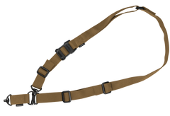 Magpul Industries MS4 QDM Sling Coyote Tan Nylon 48"-60" Adjustable One-Two Point AR Platform