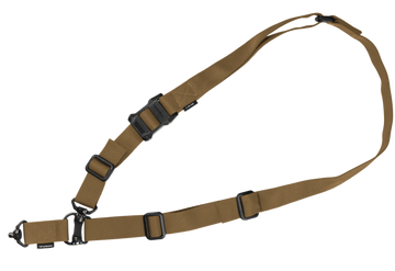 Magpul Industries MS4 QDM Sling Coyote Tan Nylon 48"-60" Adjustable One-Two Point AR Platform