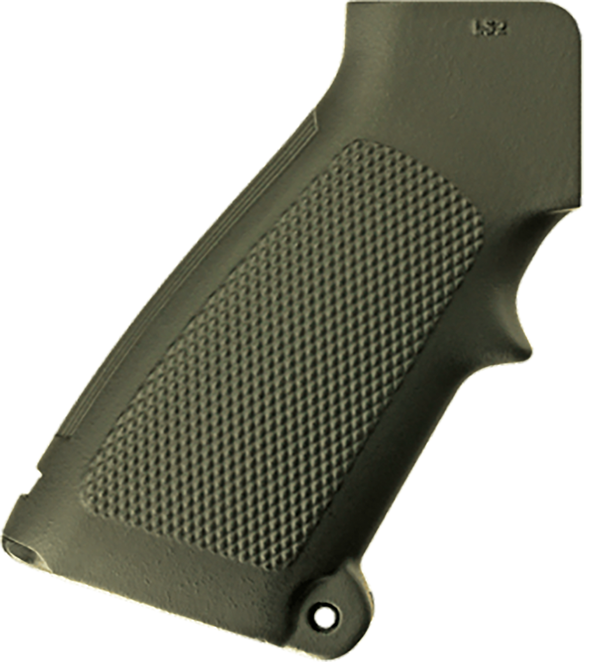 B5 Systems CAR15 LS2 Grip OD Green Polymer Pistol Grip