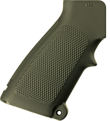 B5 Systems CAR15 LS2 Grip OD Green Polymer Pistol Grip