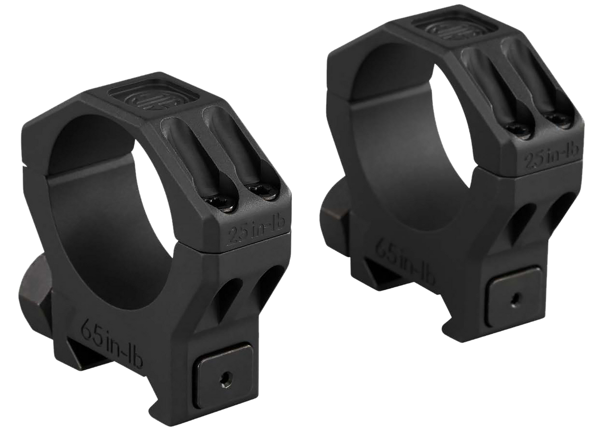 Sig Sauer Electro-Optics Alpha 6 Scope Ring Set 30mm Low Black
