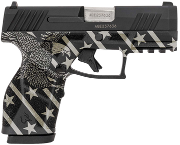 Taurus GX2 9mm Luger 3.38" 13+1 Semi-Auto Pistol - Eagle Stars & Stripes Grip