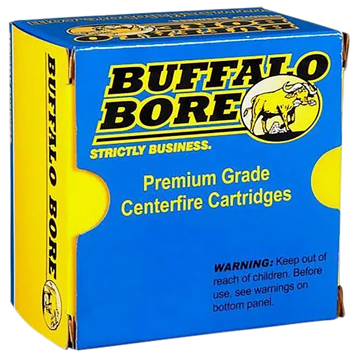 Buffalo Bore Ammunition Strictly Business Heavy 480 Ruger 370gr Lead Flat Nose 20 Rd Box - Box or Case
