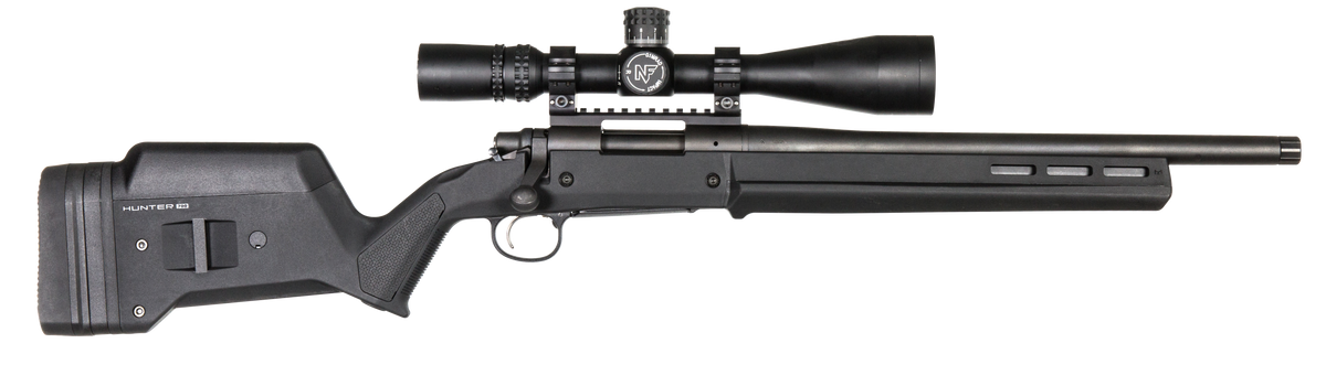 Magpul Industries Hunter 700 Rifle Stock Black Polymer/Aluminum Fits Remington 700 Short Action