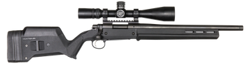 Magpul Industries Hunter 700 Rifle Stock Black Polymer/Aluminum Fits Remington 700 Short Action