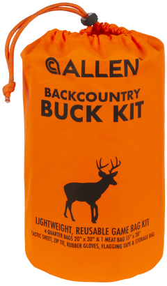 Allen 6599 BackCountry Buck Kit Blaze Orange Polyester Game Bag System