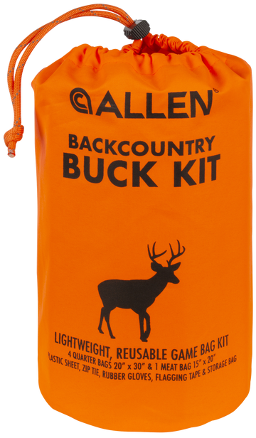 Allen 6599 BackCountry Buck Kit Blaze Orange Polyester Game Bag System