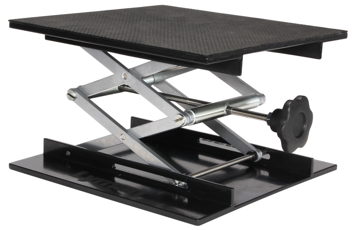Lyman Bag Jack Gun Rest 10" x 10" Anodized Aluminum/Steel - Black