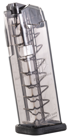 ETS Group SMKGLK1910 9mm Luger 10-Rd Limited Pistol Magazine for Glock 19/26 - Smoke Polymer