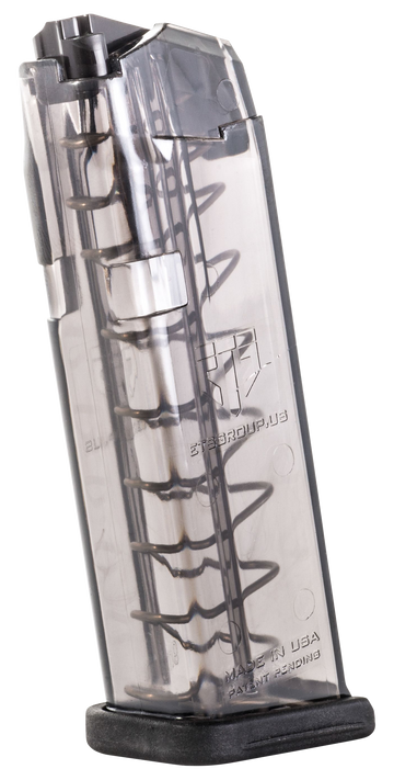 ETS Group SMKGLK1910 9mm Luger 10-Rd Limited Pistol Magazine for Glock 19/26 - Smoke Polymer