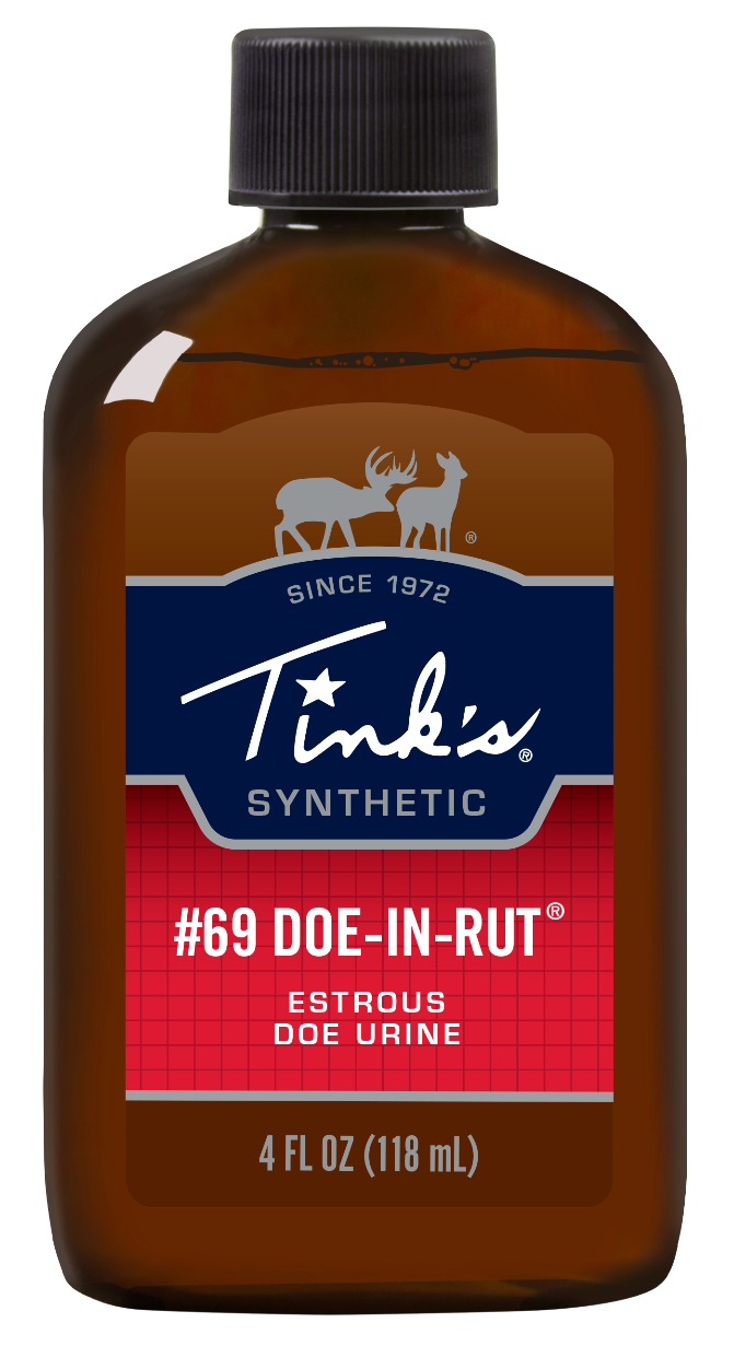 Tinks #69 Doe-In-Rut Deer Attractant Doe In Estrus Scent 4 oz Squeeze Bottle