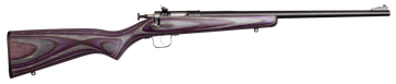 Crickett KSA2227 Youth 22 LR 16.12" 1-Rd Bolt Action Rifle - Purple Laminate Stock